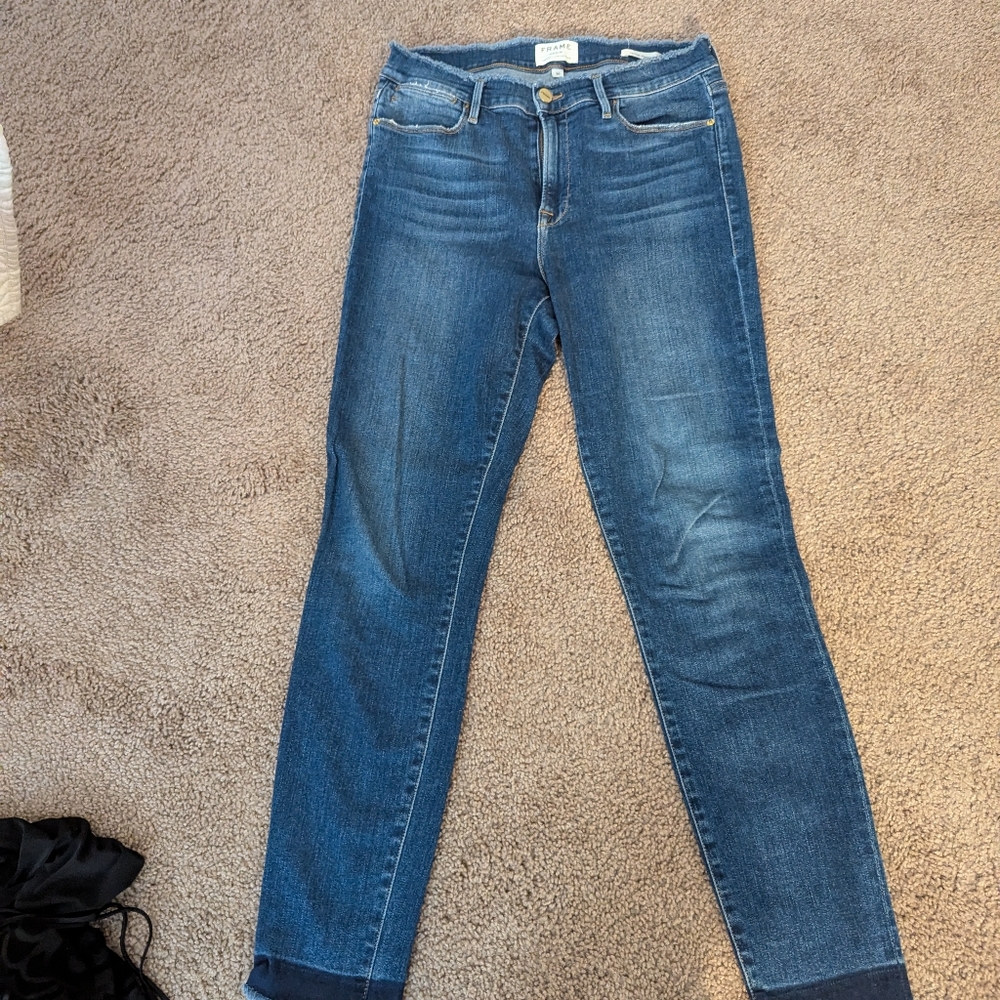 Frame Le High skinny 30